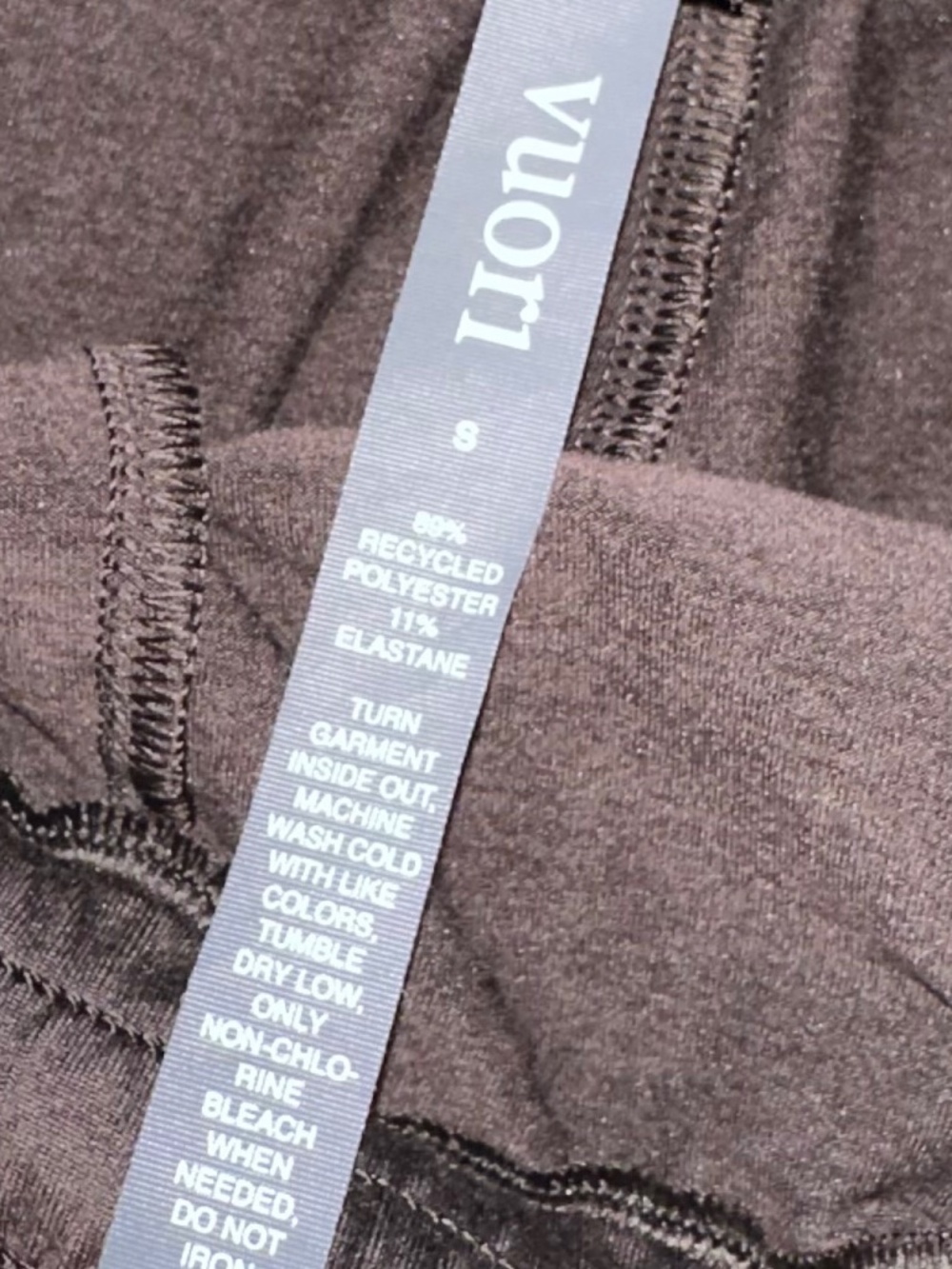 Vuori Halo Essential Cargo Wideleg Pants, Java Heather, 30" Inseam, Sz Small - Picture 4 of 10